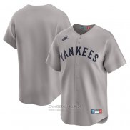 Camiseta Beisbol Hombre New York Yankees Cooperstown Collection Limited Gris