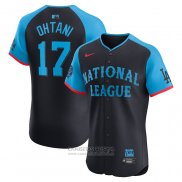 Camiseta Beisbol Hombre All Star 2024 Shohei Ohtani National League Elite Azul