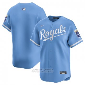 Camiseta Beisbol Hombre Kansas City Royals Alterno Limited Azul