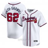 Camiseta Beisbol Hombre Atlanta Braves AJ Smith-Shawver Primera Limited Blanco