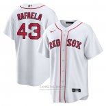 Camiseta Beisbol Hombre Boston Red Sox Ceddanne Rafaela Primera Replica Blanco