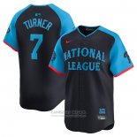 Camiseta Beisbol Hombre All Star 2024 Trea Turner National League Limited Azul