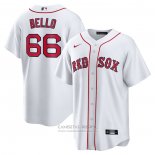 Camiseta Beisbol Hombre Boston Red Sox Brayan Bello Primera Replica Blanco