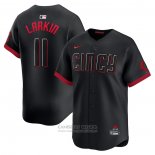 Camiseta Beisbol Hombre Cincinnati Reds Barry Larkin City Connect Limited Negro