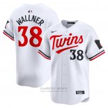 Camiseta Beisbol Hombre Minnesota Twins Matt Wallner Primera Limited Blanco