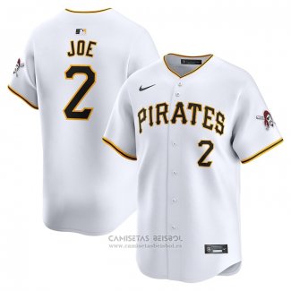 Camiseta Beisbol Hombre Pittsburgh Pirates Connor Joe Primera Limited Blanco