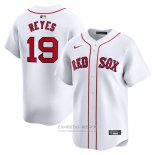 Camiseta Beisbol Hombre Boston Red Sox Pablo Reyes Primera Limited Blanco