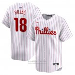 Camiseta Beisbol Hombre Philadelphia Phillies Johan Rojas Primera Limited Blanco