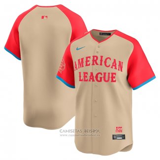 Camiseta Beisbol Hombre All Star 2024 American League Limited Crema