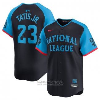 Camiseta Beisbol Hombre All Star 2024 Fernando Tatis Jr. National League Limited Azul