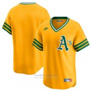 Camiseta Beisbol Hombre Oakland Athletics Cooperstown Collection Limited Oro