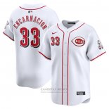 Camiseta Beisbol Hombre Cincinnati Reds Christian Encarnacion-Strand Primera Limited Blanco