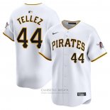 Camiseta Beisbol Hombre Pittsburgh Pirates Rowdy Tellez Primera Limited Blanco