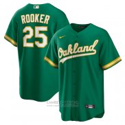 Camiseta Beisbol Hombre Oakland Athletics Brent Rooker Alterno Replica Verde